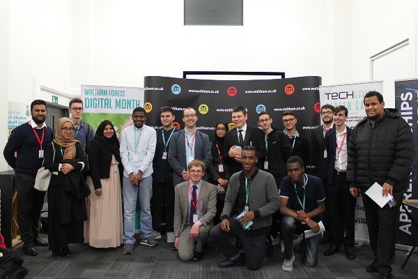 Techcamp connects young people to global tech employers Apple, Google and Amazon