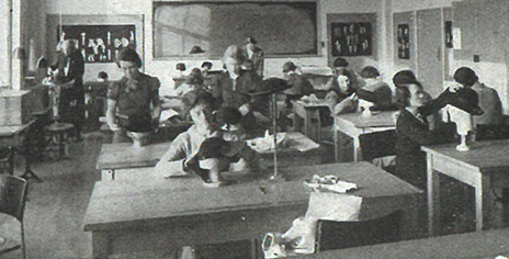 classroom with students