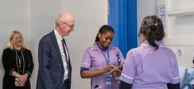 DWP visit to WFC