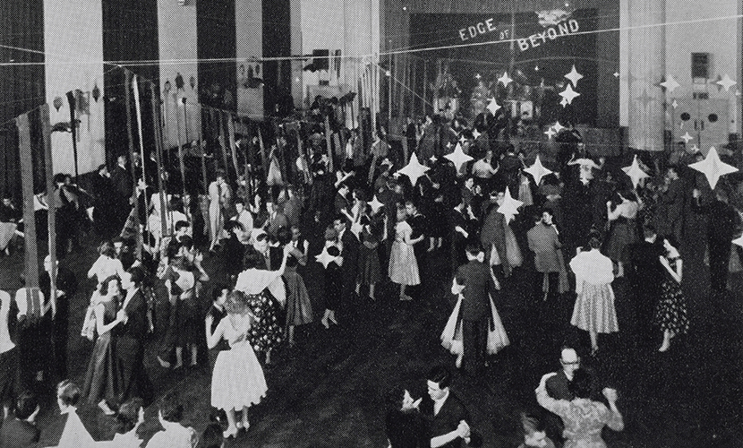 a commerce department dance 1958